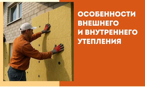 Какие особенности внешнего и внутреннего утепления в донском