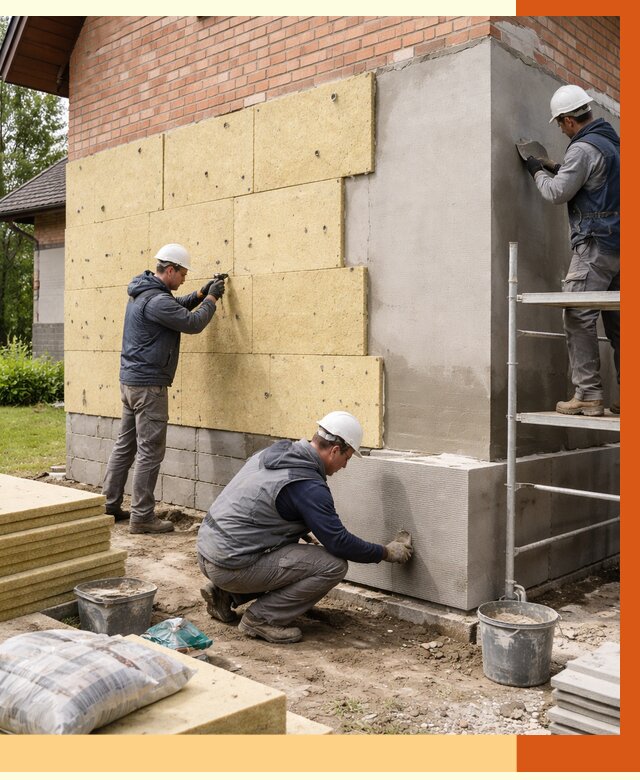 Утепление частного дома в донском под ключ от 7599 руб/м2 — недорого | ТепломастерДнс