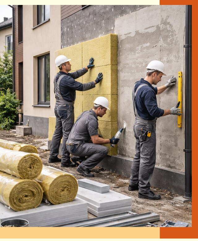 Утепление таунхауса в донском от 7295 руб/м2 — комплекс под ключ | ТепломастерДнс