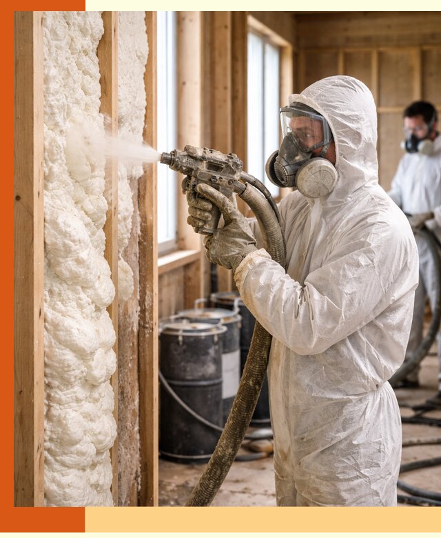 Утепление каркасного дома пенополиуретаном в донском