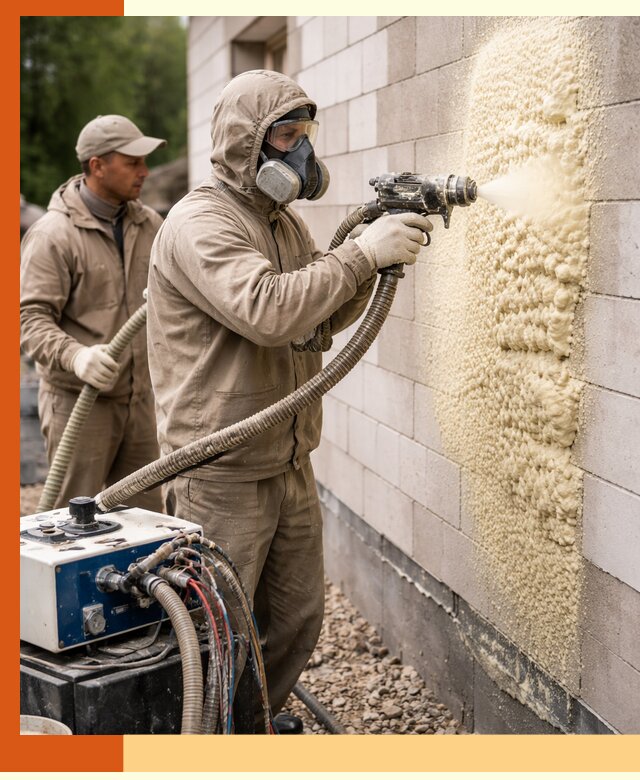 Утепление дома из газобетона ППУ в донском — надежная теплоизоляция