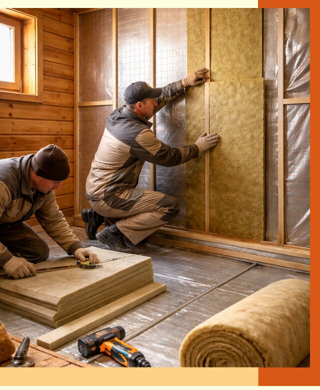 Утепление бани изнутри в донском под ключ от 4255 руб./м² | ТепломастерДнс