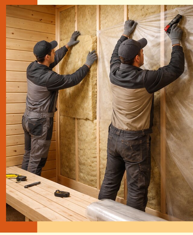 Профессиональное утепление сауны в донском с гарантиями качества