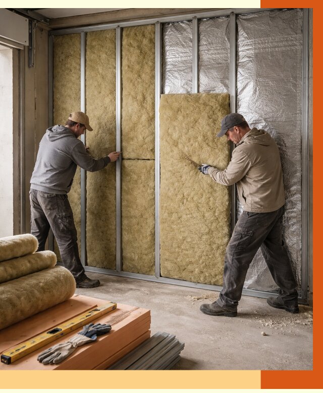 Утепление гаража изнутри в донском от 7599 руб/м2 — работы и цена | ТепломастерДнс