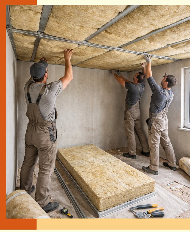 Утепление потолка в донском — тепло и без сквозняков