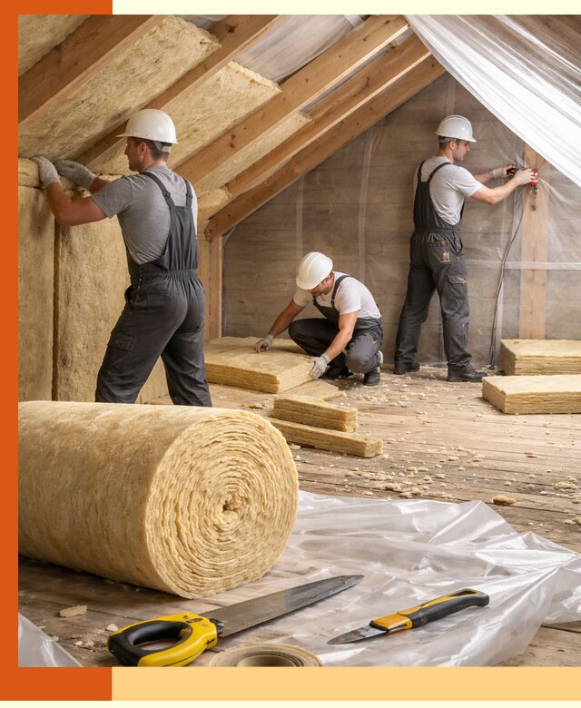 Профессиональное утепление мансарды в донском качественно и надежно