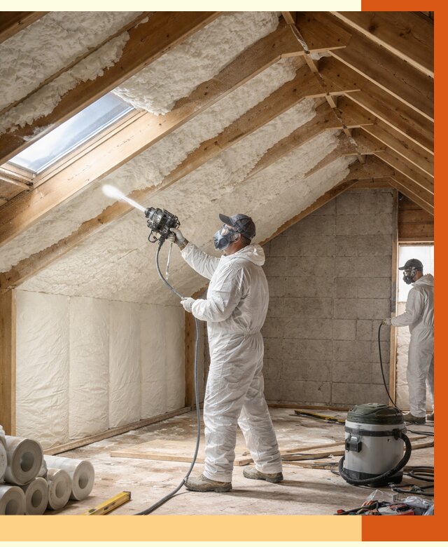 Утепление мансарды ППУ в донском от 2786 руб./м² — заказать под ключ | ТепломастерДнс