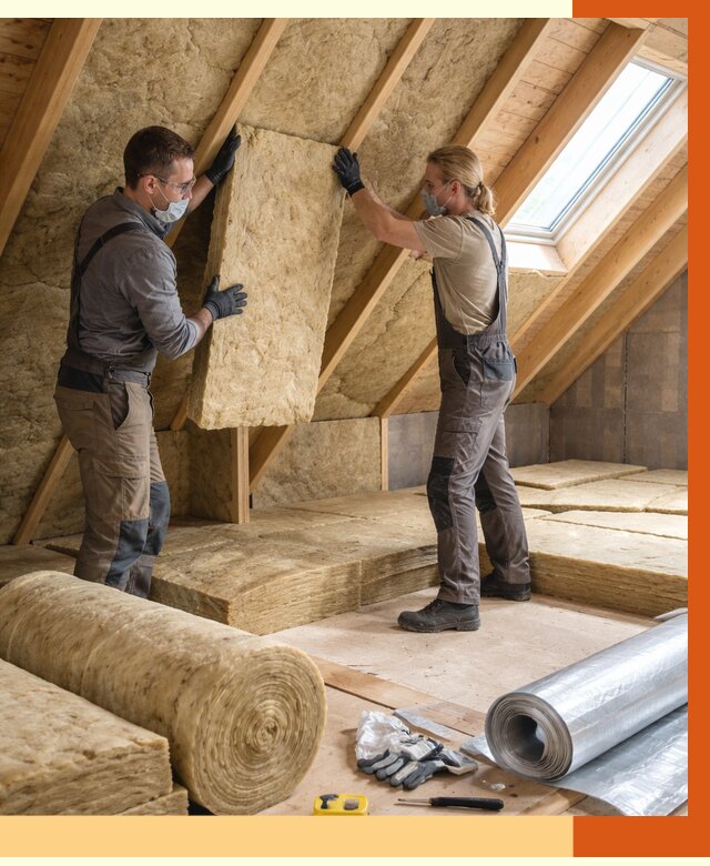 Утепление мансарды минватой в донском от 4255 руб./м2 — монтаж и пароизоляция | ТепломастерДнс