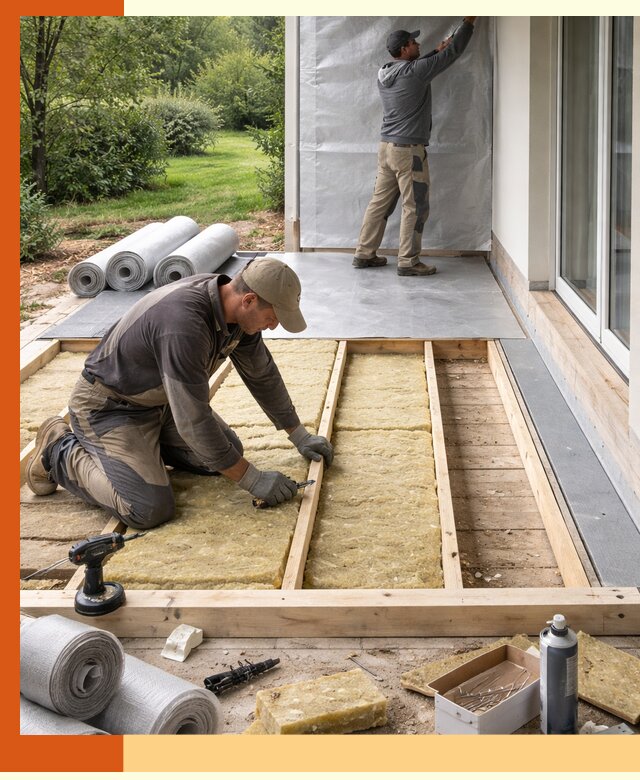 Утепление террасы в донском — тепло и защита круглогодично