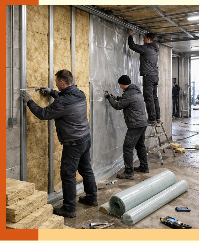 Профессиональное утепление автомойки в донском для любого типа помещений