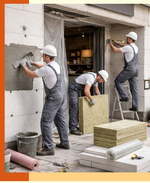 Утепление кафе в донском: профессиональная теплоизоляция и монтаж