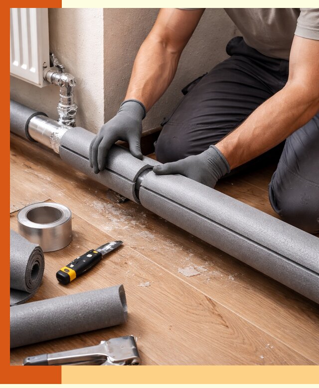 Утепление труб отопления в донском: теплоизоляция и защита сети