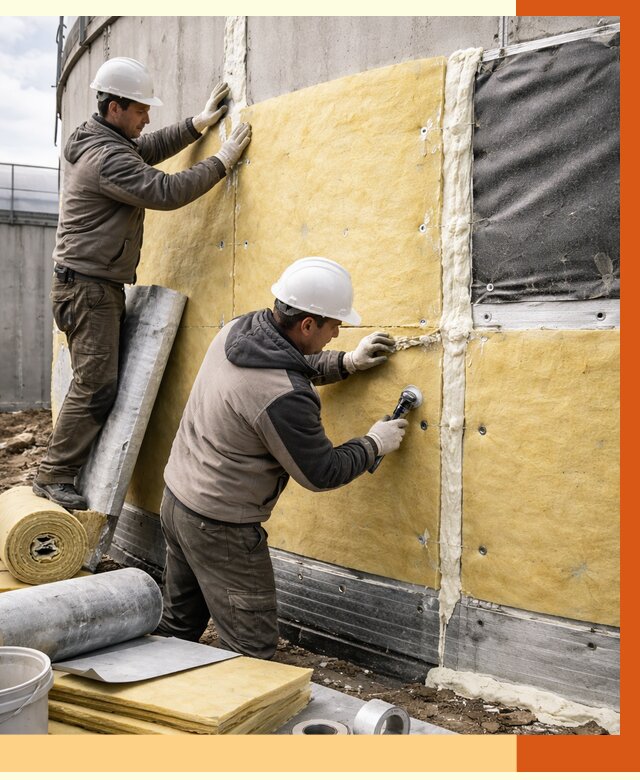 Утепление резервуара в донском от 27863 руб/м2 — монтаж ППУ и комплекс под ключ | ТепломастерДнс