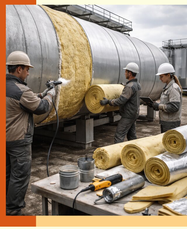 Утепление цистерны в донском — утеплители и монтаж под ключ
