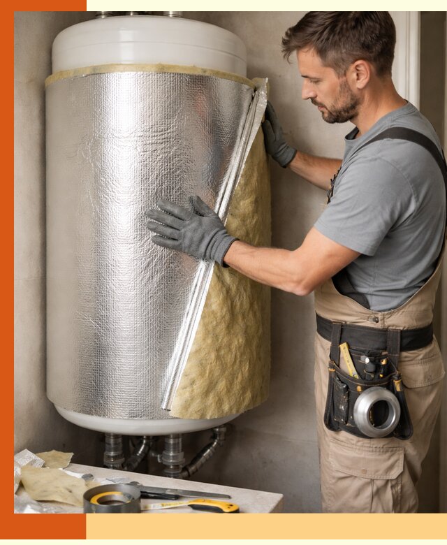 Утепление бойлера в донском для снижения теплопотерь и экономии энергии