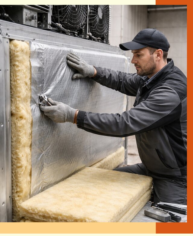 Утепление холодильного агрегата в донском от 8612 руб. под ключ | ТепломастерДнс