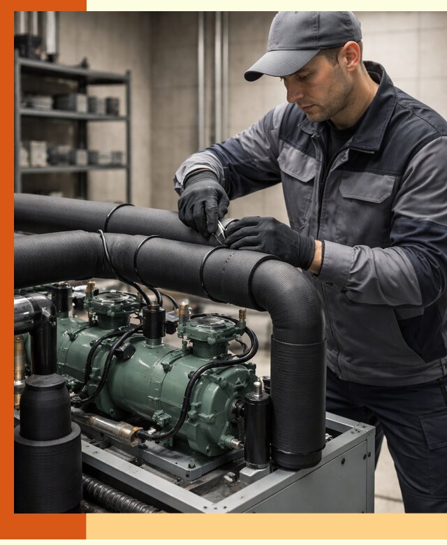 Утепление холодильного агрегата и теплоизоляция в донском