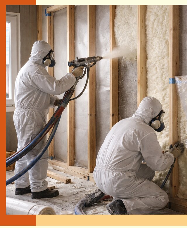 Утепление каркасной стены ППУ в донском для домов и коттеджей