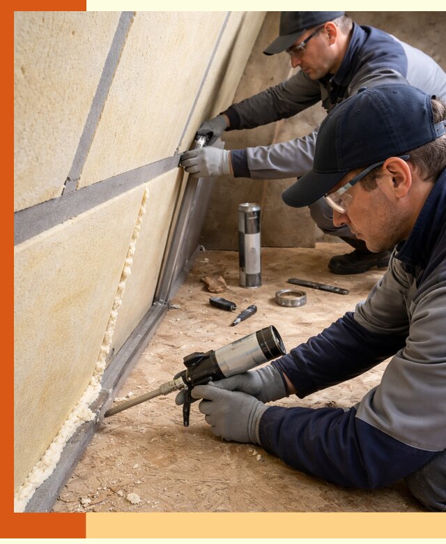 Герметизация стыков ППУ в донском — надежное уплотнение швов