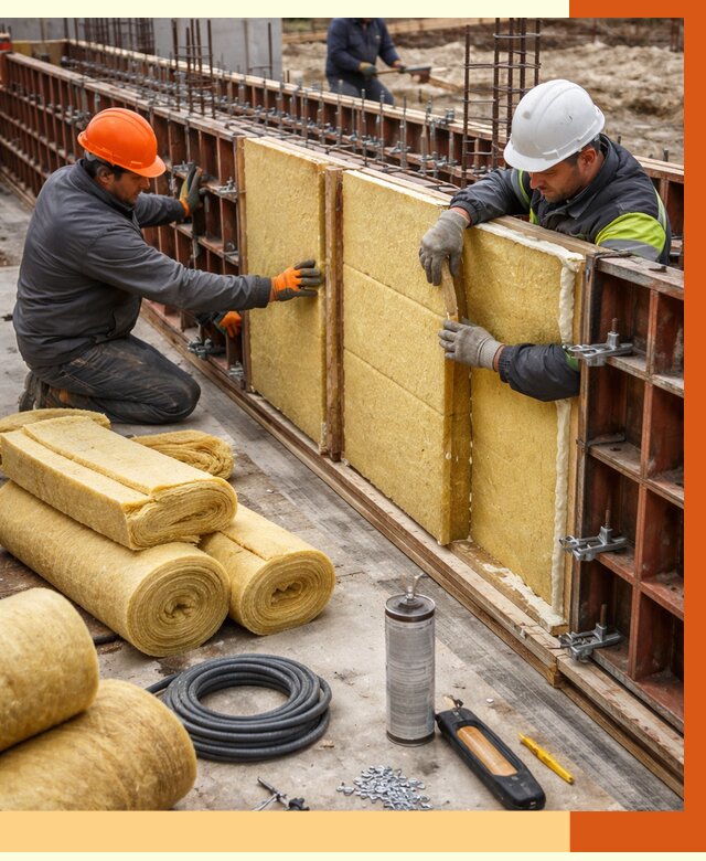 Теплоизоляция опалубки в донском от 7295 руб. за м2 — услуги и монтаж | ТепломастерДнс