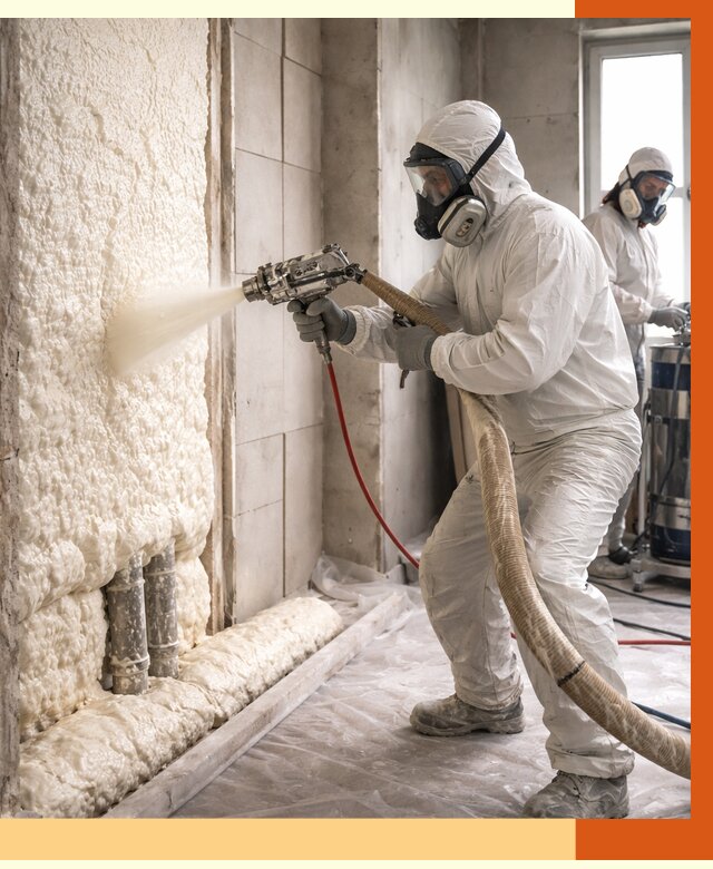 Напыление пенополиуретана в донском от 7599 руб./м2 — услуги и монтаж ППУ | ТепломастерДнс