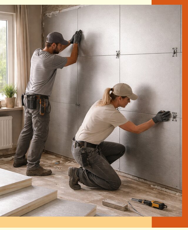 Утепление PIR панелями в донском от 4255 руб. под ключ | ТепломастерДнс