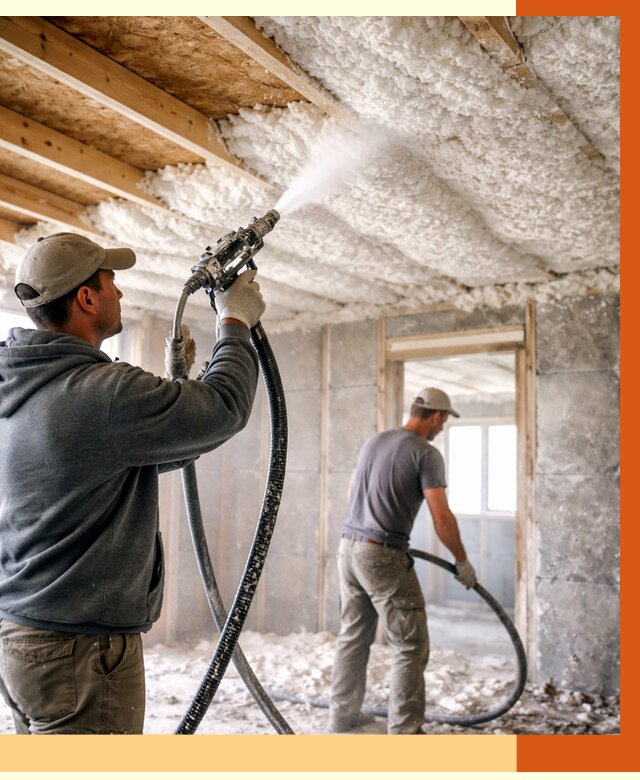 Утепление пеноизолом в донском от 1621 руб./м2 под ключ | ТепломастерДнс