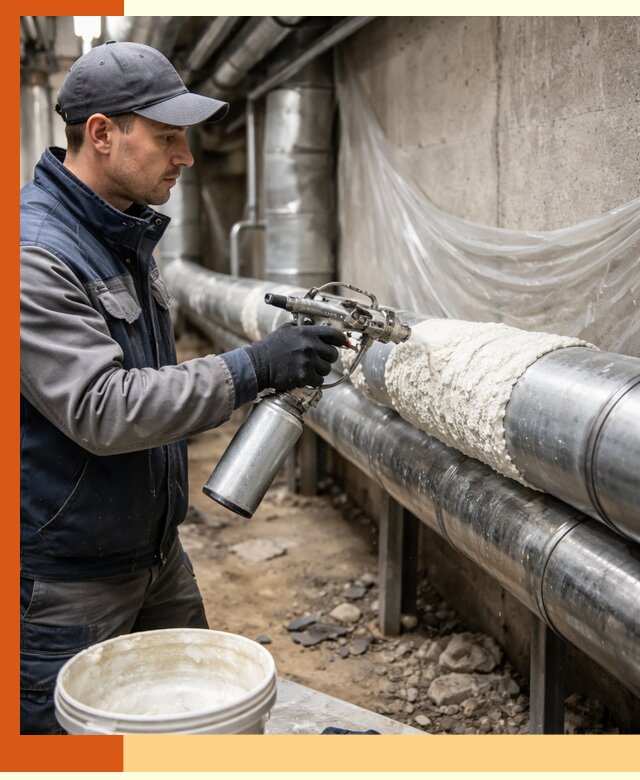 Утепление труб жидкой теплоизоляцией в донском