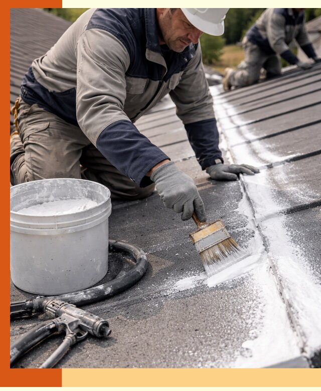 Утепление кровли жидкой теплоизоляцией в донском