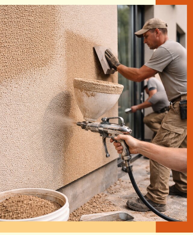 Утепление фасада жидкой пробкой в донском от 4863 руб./м² под ключ | ТепломастерДнс