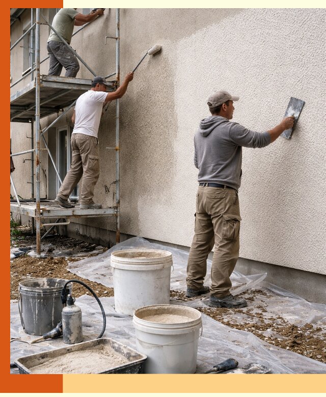 Утепление фасада жидкой пробкой в донском