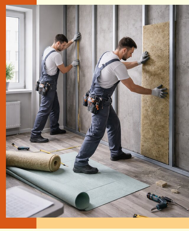 Шумоизоляция квартиры под ключ в донском — профессионально и гарантированно