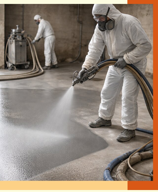 Гидроизоляция полимочевиной в донском от 8612 руб/м² — напыление полимерной гидроизоляции | ТепломастерДнс