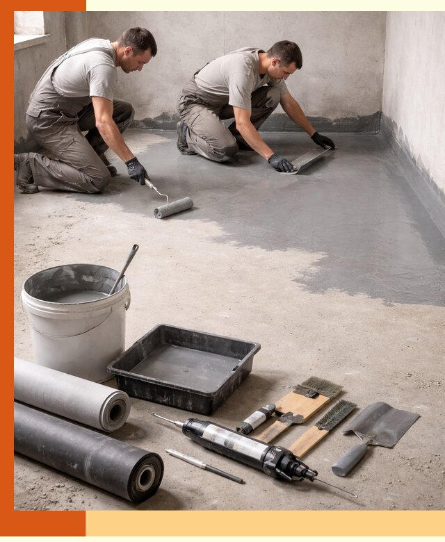 Гидроизоляция пола в донском — надежная защита от влаги и протечек