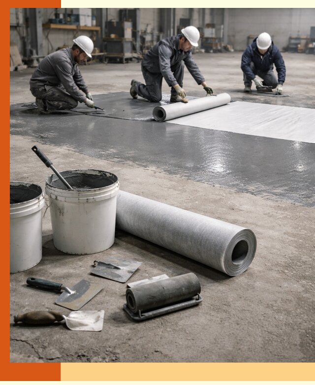 Гидроизоляция промышленного пола в донском — защита и долговечность