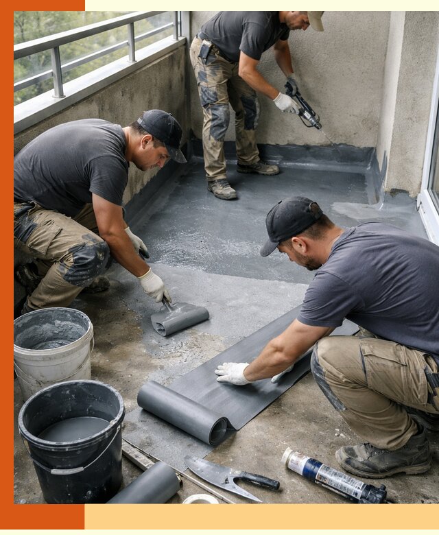 Гидроизоляция балкона в донском: надежная защита от протечек