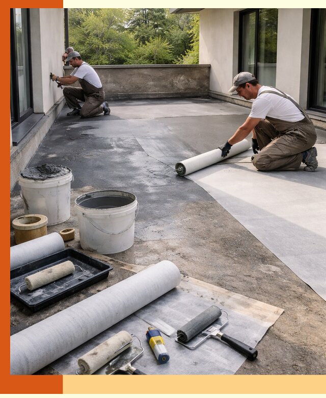 Гидроизоляция террасы в донском — надежная защита от влаги и протечек