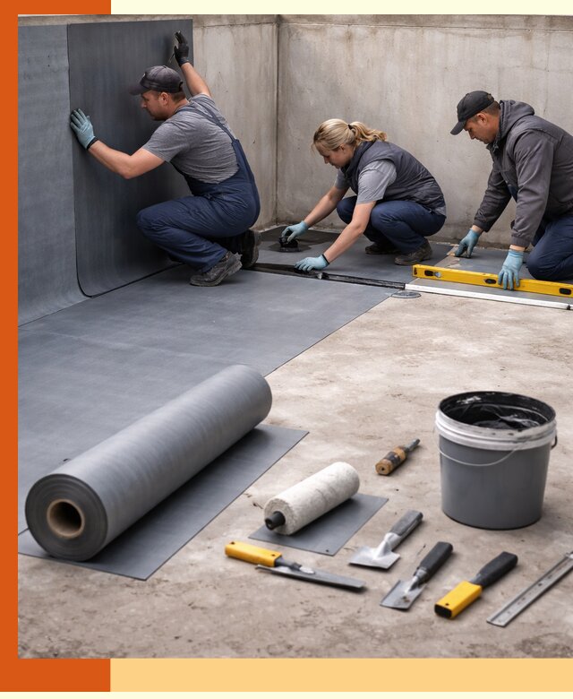 Гидроизоляция бассейна под ключ в донском — надежная защита и герметизация