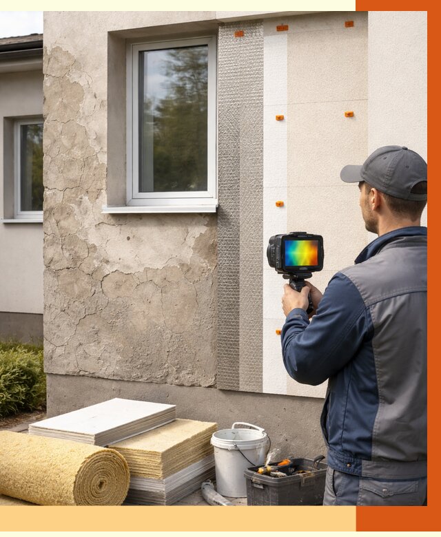 Тепловизионное обследование фасада в донском от 4559 руб. под ключ | ТепломастерДнс