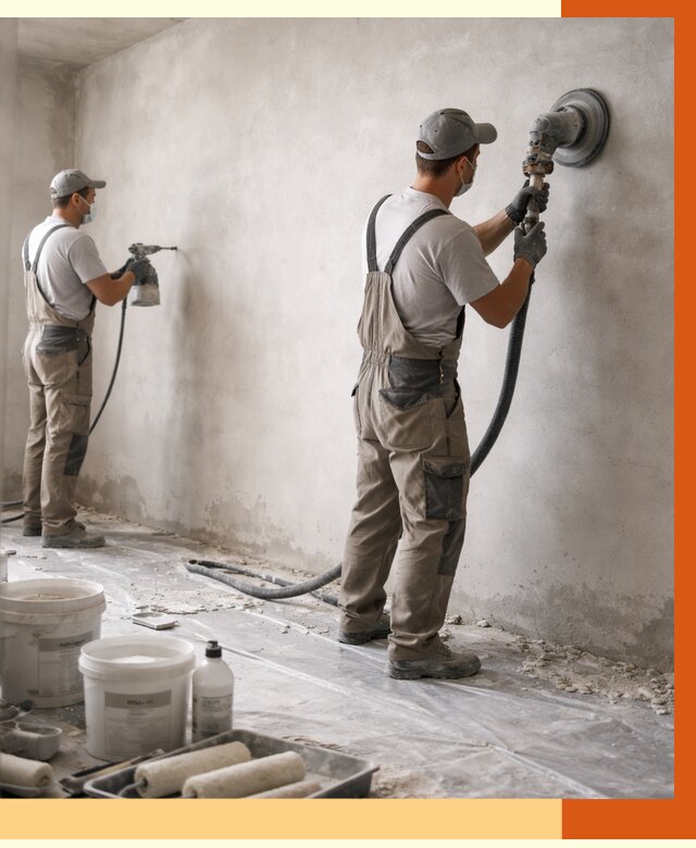 Подготовка поверхности под напыление в донском от 1216 руб. — ТепломастерДнс